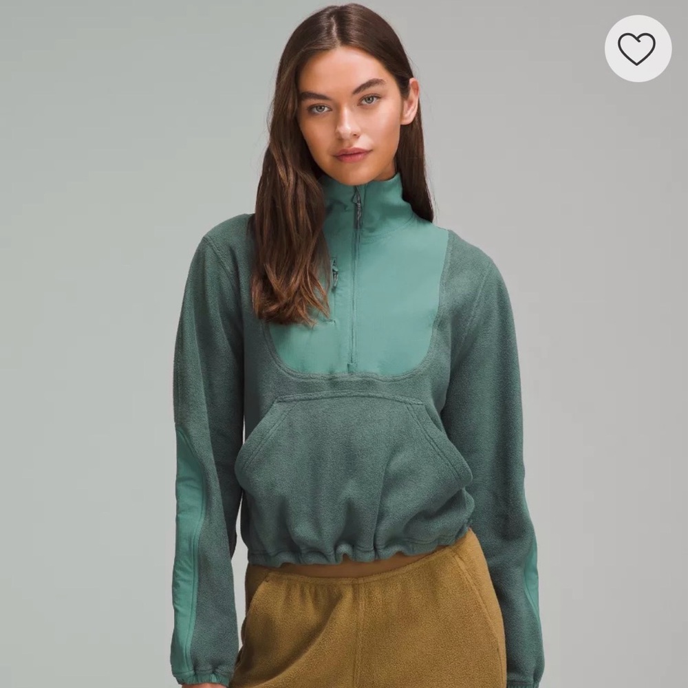 Lululemon Fleece + Ripstop Hiking Pullover